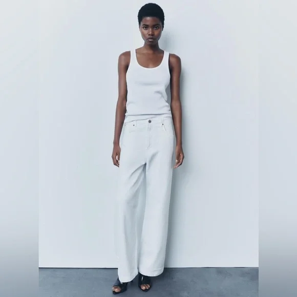 ZARA jeans zw collection ballon ミッドライズ ZARA jeans zw collection ballon ミッドライズ ZW COLLECTION